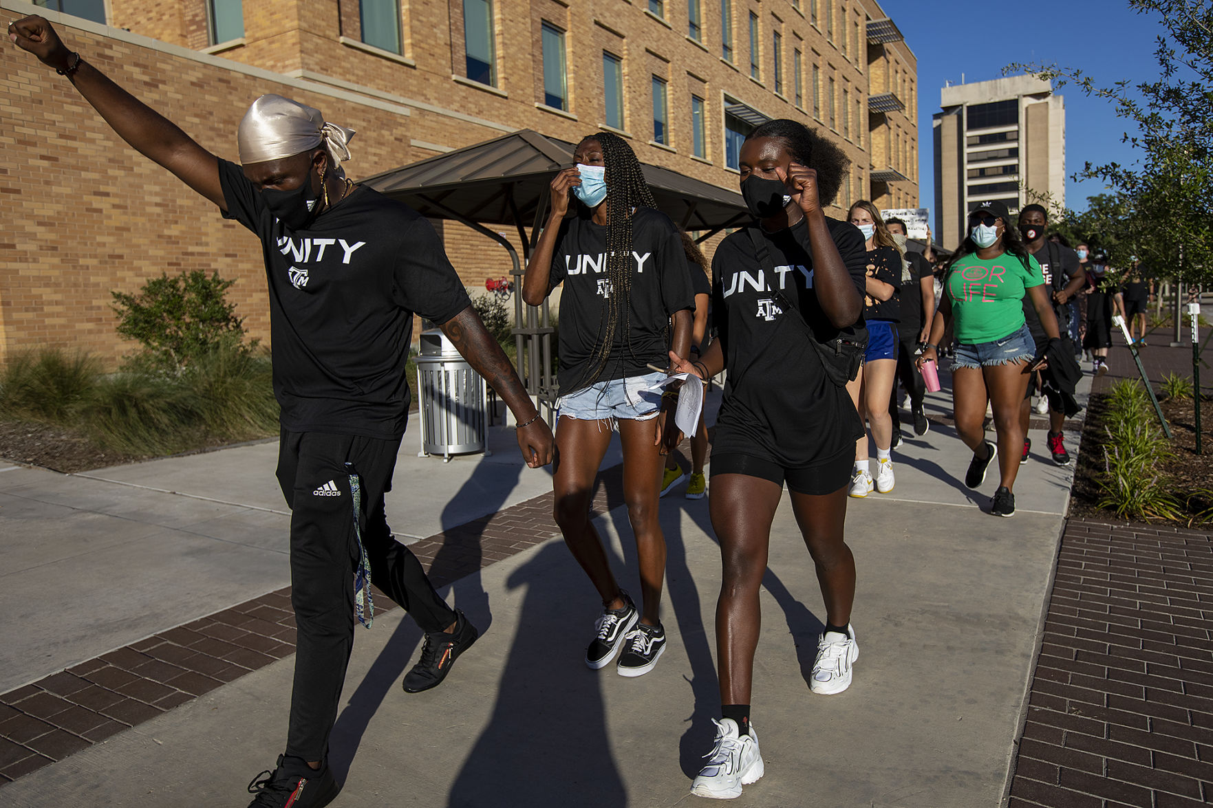 Aggie demonstration